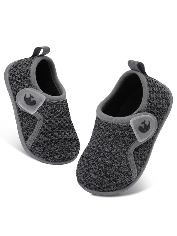 Baby Boys Girls First Walking Shoes Infant Slip On Sneakers Crib Shoes