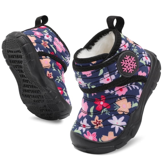 JOINFREE Baby Boys Girls Winter Boots Waterproof Snow Boots Indoor Outdoor 3-6 Months