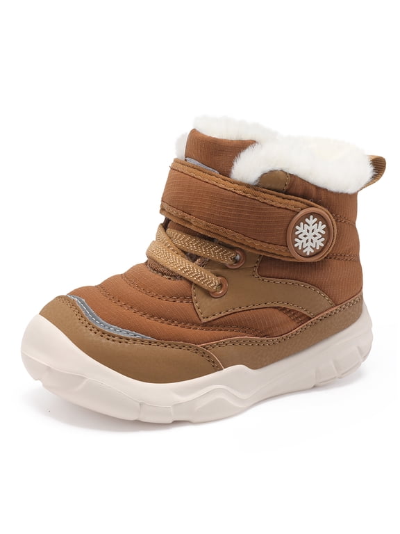 Toddler Boys Girls Snow Boots Waterproof Warm Boots Outdoor