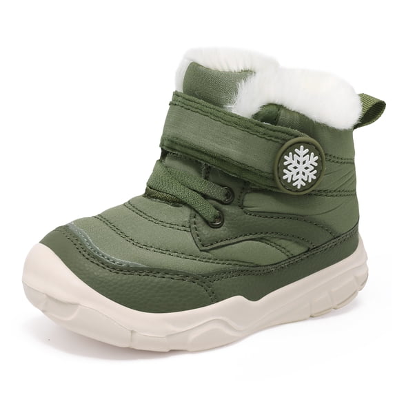 JOINFREE Toddler Boys Girls Snow Boots Waterproof Warm Boots Outdoor