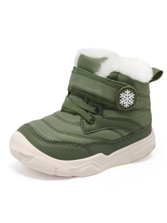 Toddler Boys Girls Snow Boots Waterproof Warm Boots Outdoor