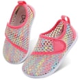 thumbnail image 1 of JOINFREE Toddler Water Shoes Boys Girls Kids Barefoot Mesh Aqua Socks Swim Shoes Breathable, 1 of 6