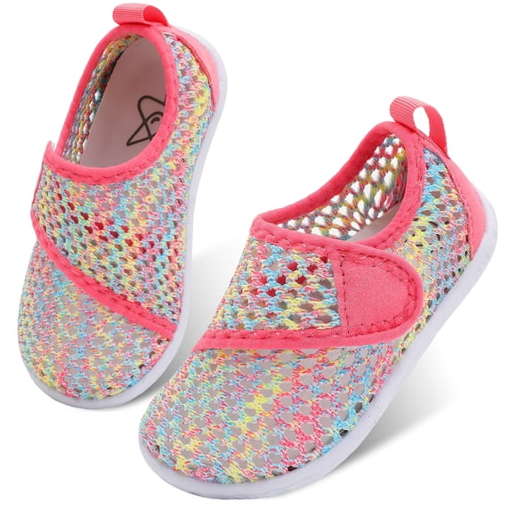 JOINFREE Toddler Water Shoes Boys Girls Kids Barefoot Mesh Aqua Socks Swim Shoes Breathable