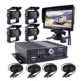 thumbnail image 1 of JOINLGO 4 Channel 256GB 1080P AHD HD Mobile Vehicle Car DVR MDVR Video Recorder Kit with 4pcs Waterproof Side Rear View Backup Night Vision Metal IR 2.0MP Car Camera 7" HD Car Monitor, 1 of 5
