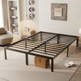 thumbnail image 1 of JOINSUN 14" Full Size Bed Frame, Heavy Duty Metal Bed Frame with Underbed Storage, No Box Spring Required, 1 of 5