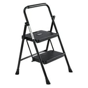 JOINSUN 2 Step Ladder, Lightweight Folding Step Stool, Anti-Slip Pedal, Portable, 800lbs Capacity
