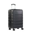 thumbnail image 1 of JOINSUN 20 inch Carry on Luggage, Hard Shell ABS Suitcase with Double Spinner Wheels, Lightweight Expandable Rolling Suit Case with TSA Lock, Black, 1 of 8