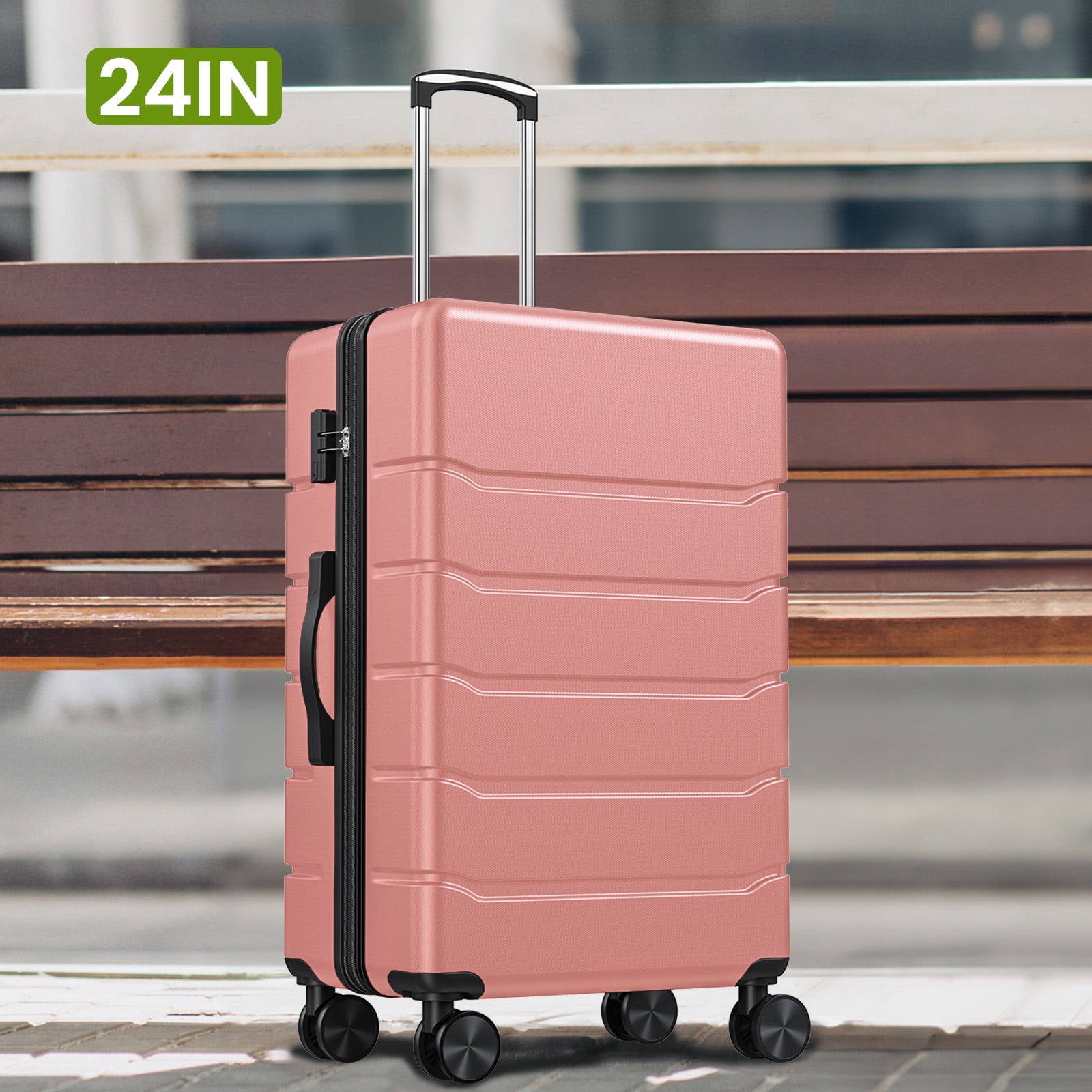 Gianna 28 Inch Carry On Luggage - TSA Lock & Spinner Wheels