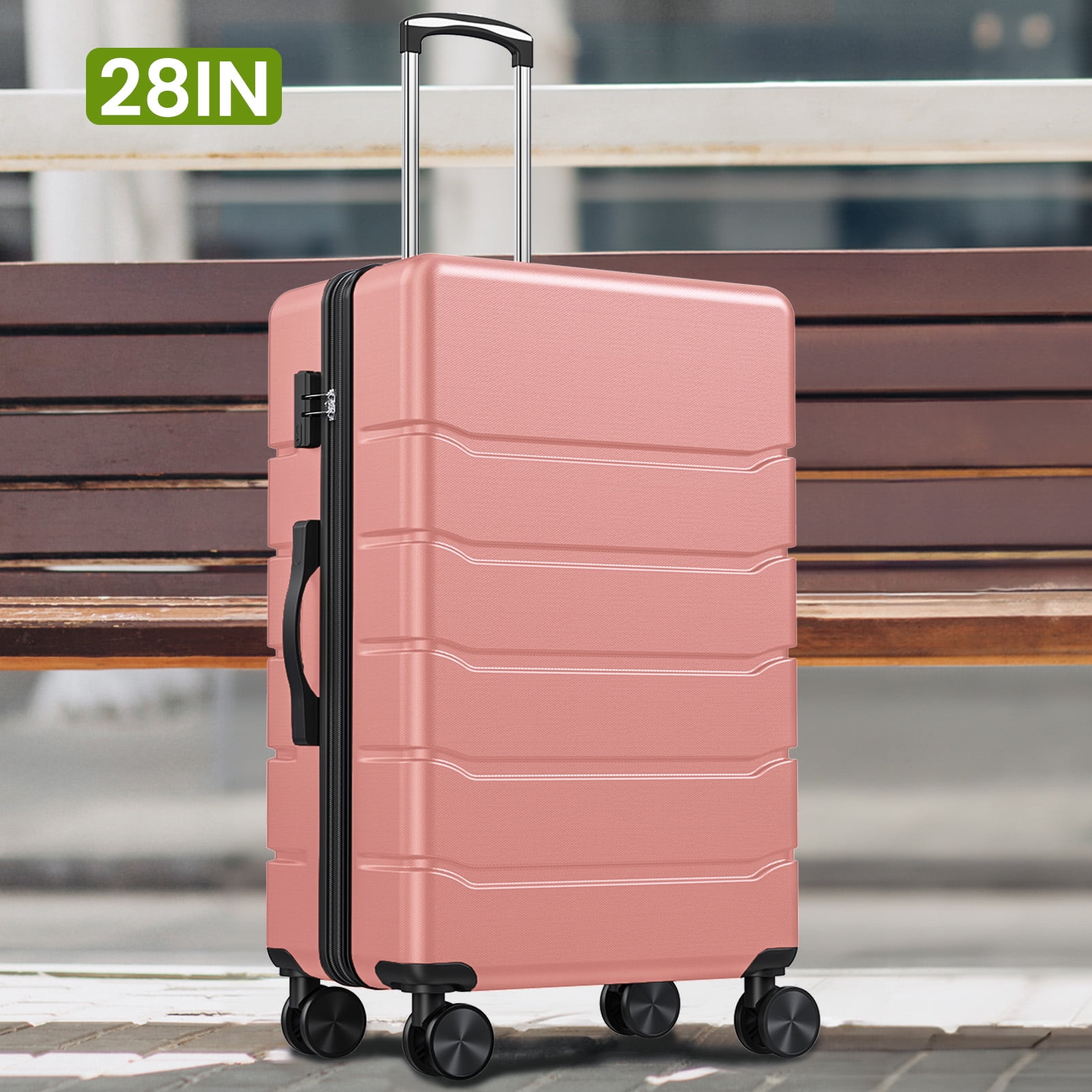 Gianna 20 Inch Hardside Carry On Suitcase, Durable, Lightweight