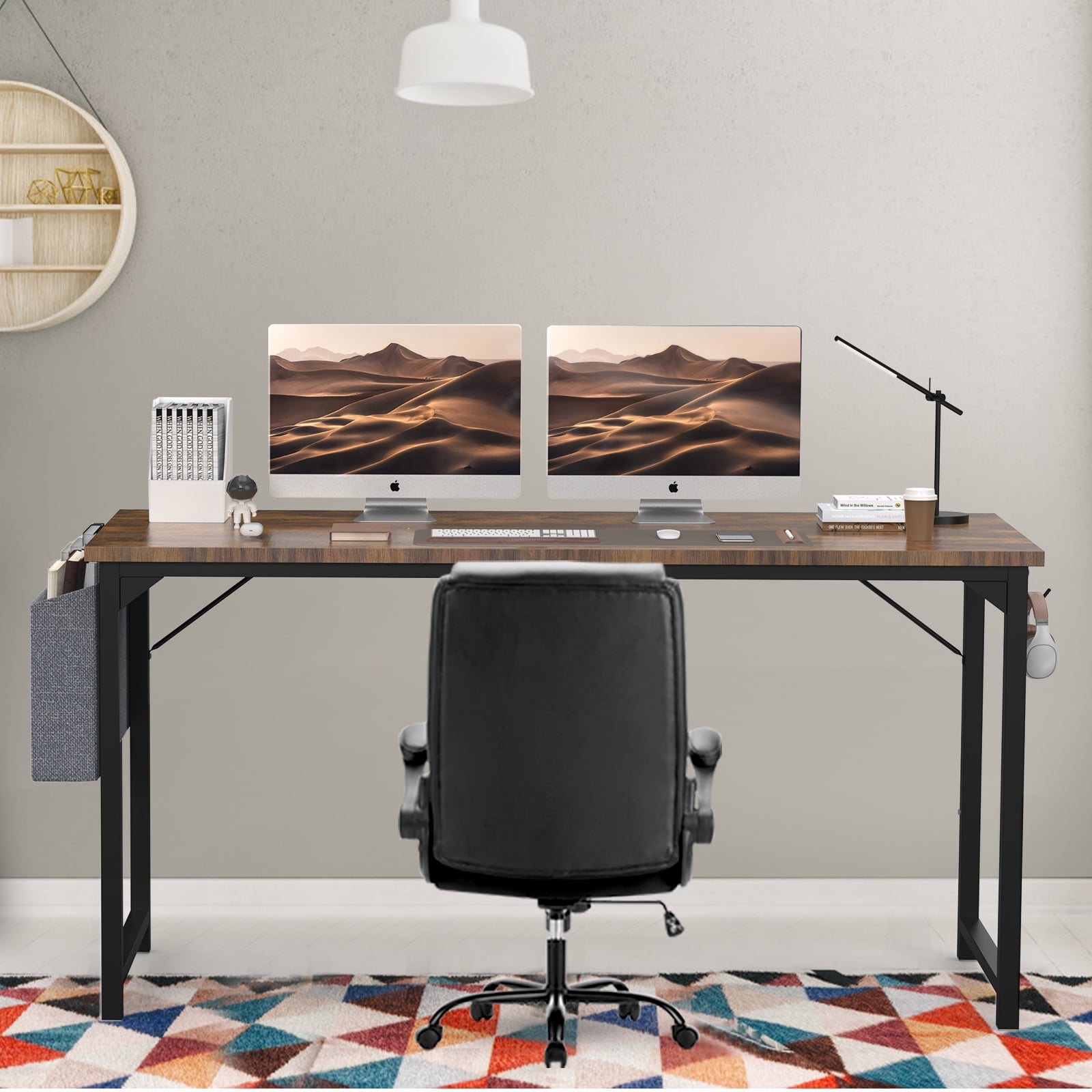 JOINSUN 40 Inch Computer Desk, Desk for Home Office, Writing Desk for ...