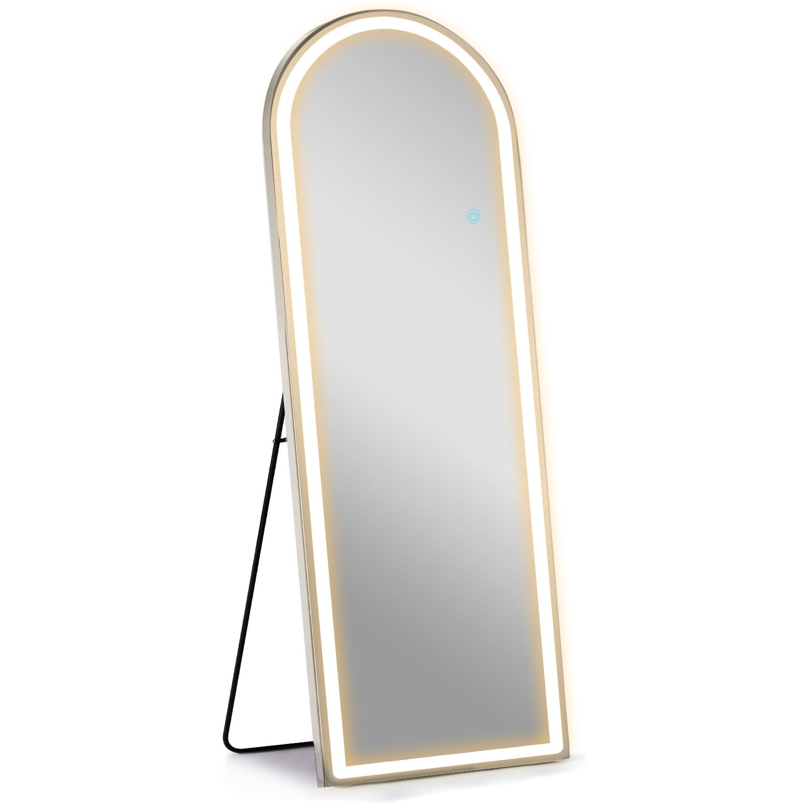 MCQ 71"x 26" Arched Full Length LED Mirror , 3 Color Modes for Bedroom ...