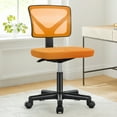 thumbnail image 1 of JOINSUN Desk Chair with Lumbar Support & Adjustable Height, 200 lb. Capacity, Orange, 1 of 10