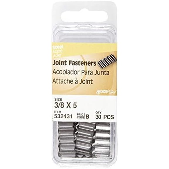 Hillman Joint Fastener - General Use - 3/8 In. x 1 In., Multicolor