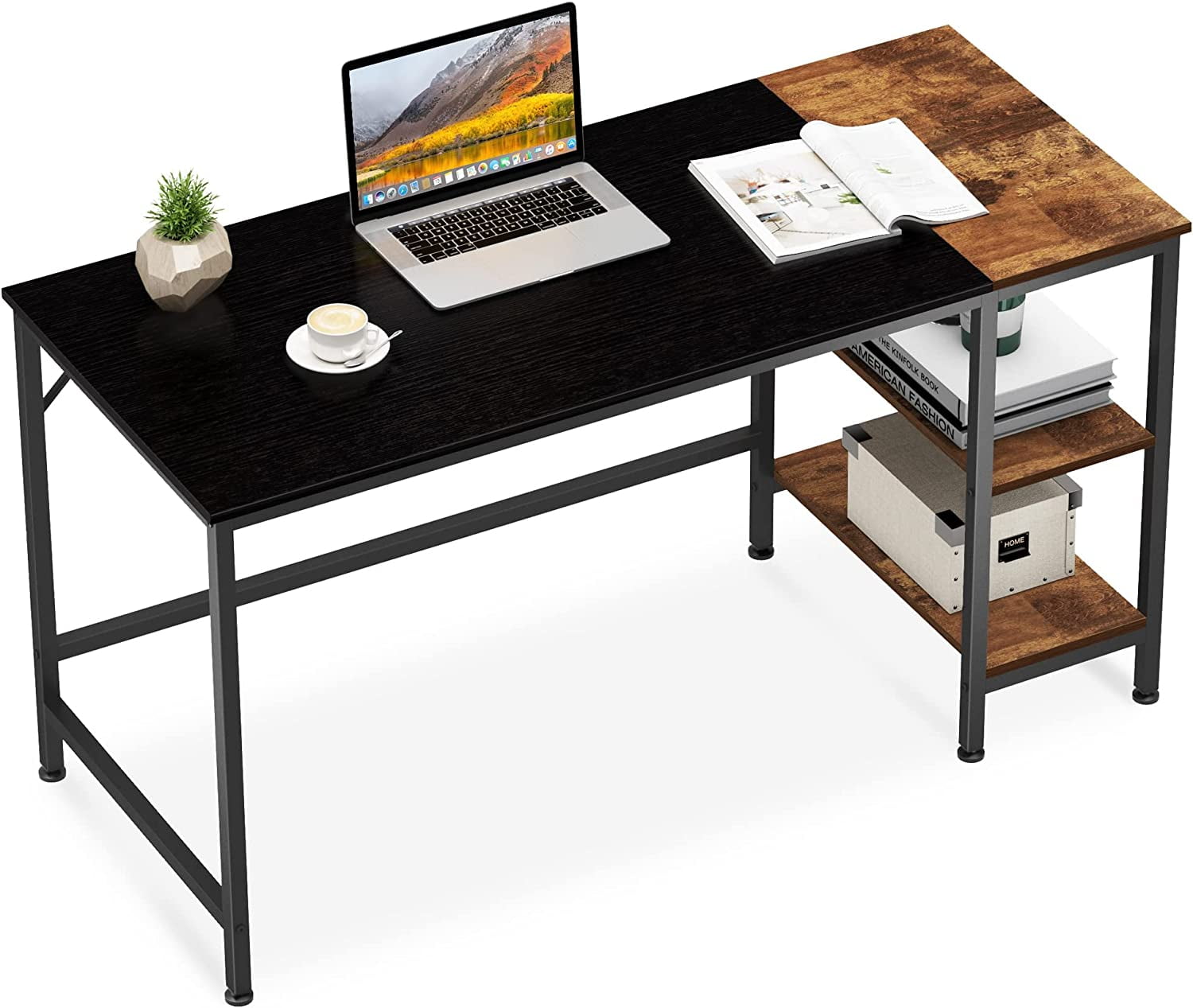 JOISCOPE Home Office Computer Desk Study Writing Desk with Wooden