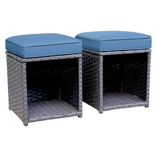 Wicker cheap ottoman walmart