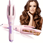 Automatic Curler Rotates 1.2 Inches Automatic Curler with 4 Temperatures, Essential Oil Coating