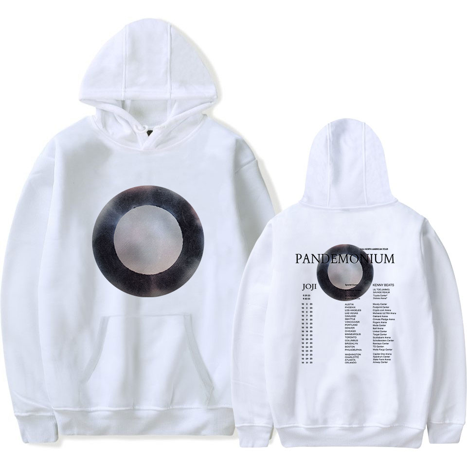 JOJI Pandemonium 2023 World Tour Hoodie Merch Casual Hooded Sweatshirt