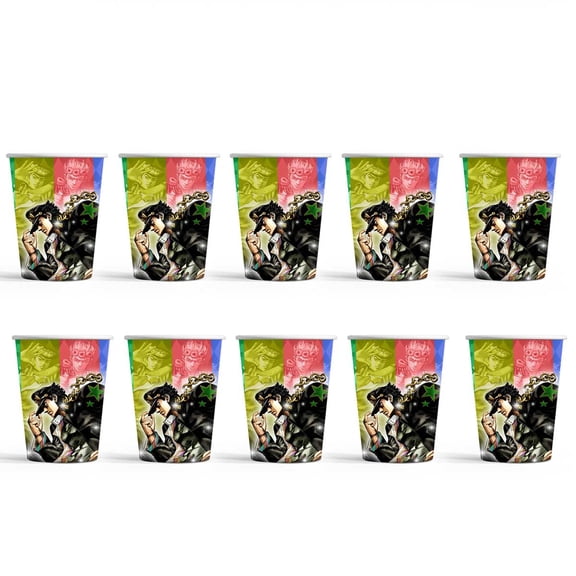 JOJO Advantage Birthday Party Supplies Cups Tableware Disposable Paper Mouthwash Drinking Cups