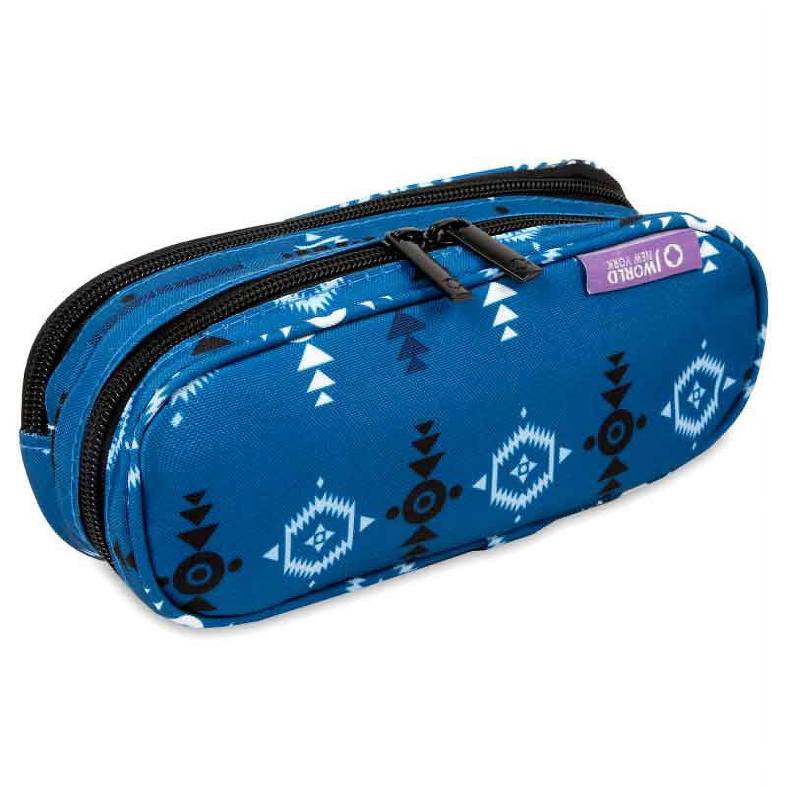 ZIPIT Monster Pencil Case for Boys, Holds up to 30 Pens, Made of One Long  Zipper! (Royal Blue)