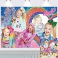 thumbnail image 1 of JOJO Siwa Taspestry Wall Decor Birthday Banner Backdrop Background Party Supplies Taspestry Post, 1 of 6