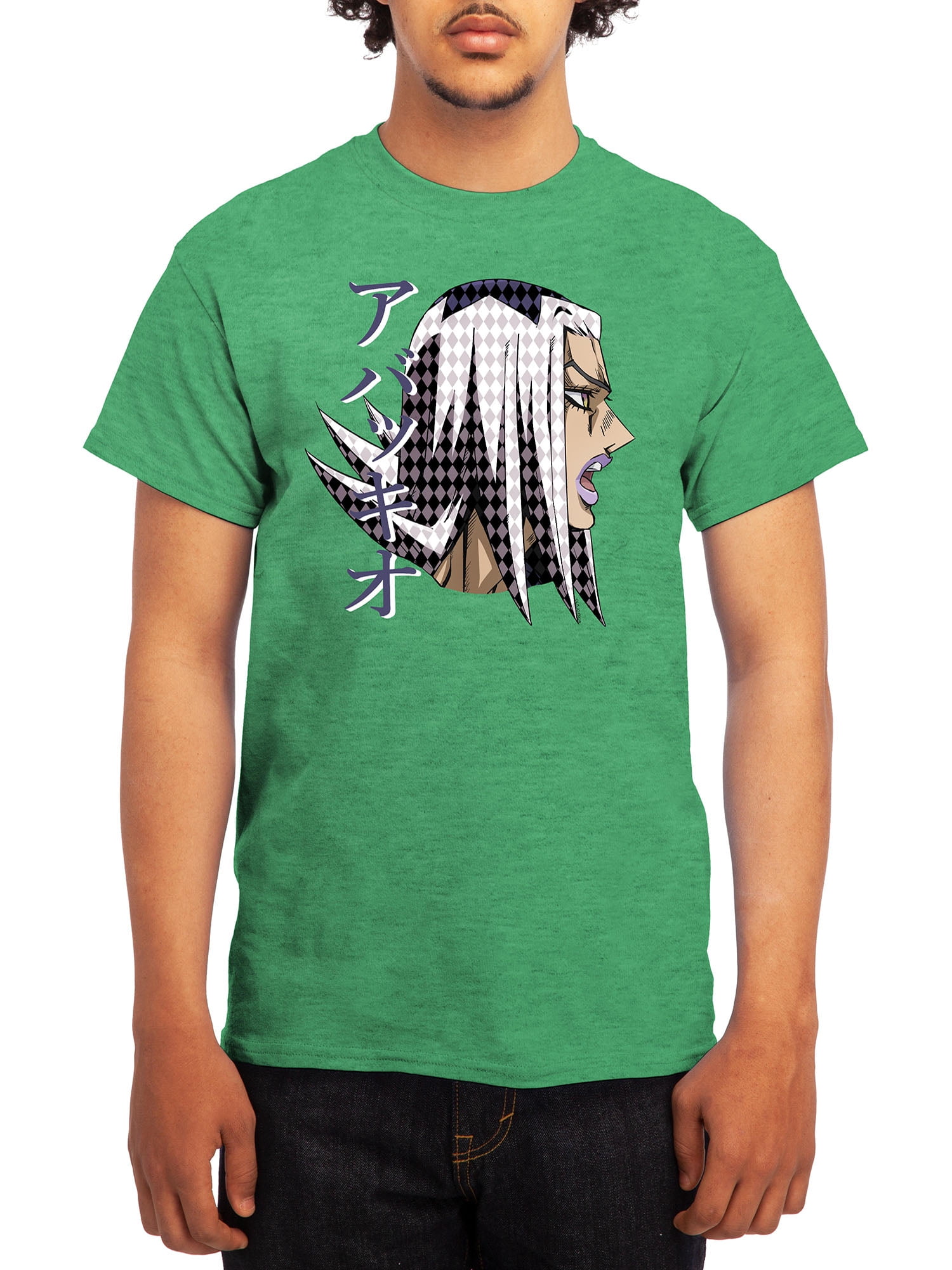【ZELENA】jojo tee JOJO's Bizarre Adventure Men's Short Sleeve Graphic Tee