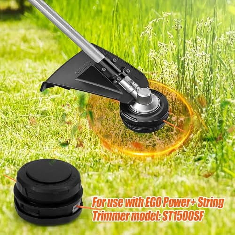 JOJOCY AH1530 Trimmer Head Replacement for EGO, 2.4m/7.88FT 2.4mm/0.095in Trimmer Line Replacement for 15-Inch String Trimmer ST1502SA ST1502XY ST1500XY ST1504SF (3)