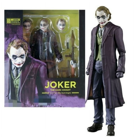 JOKER The Dark Knight Heath Ledger Full Body Movable Figure Model, Kids Toy