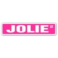 thumbnail image 1 of JOLIE Street Sign Childrens Name Room Sign | Indoor/Outdoor |  36" Wide, 1 of 5