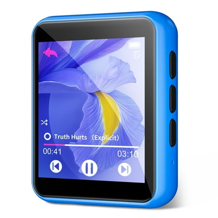 JOLIKE MP3 Player 32GB Bluetooth Full Touch Portable Screen Music Player