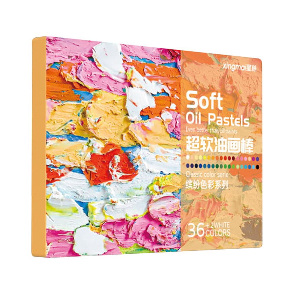 JOLIXIEYE Children Oil Pastels Painting Set Colorful Drawing Tools Set for Art Lessons Paper