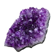 JOLIXIEYE  Natural Amethyst Crystal Rocks Cutting Reiki Witch Quartz Crystal Stones for Tumbling Polishing  40-50g