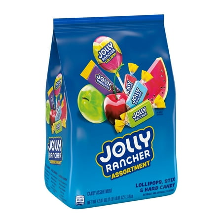 JOLLY RANCHER Assorted Fruit Flavored Candy Bulk Bag, 42.01 oz