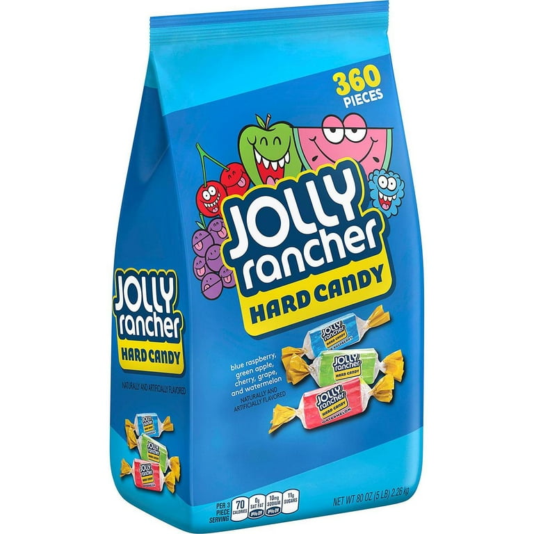 Jolly Rancher Classic Hard Candy, Assorted Flavors, Individually 