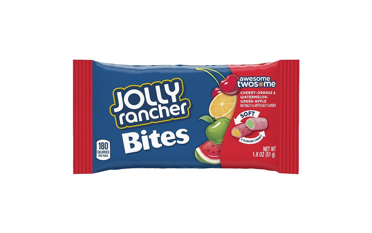 JOLLY RANCHER Chewy Candy Bites, Cherry, Orange, Watermelon
