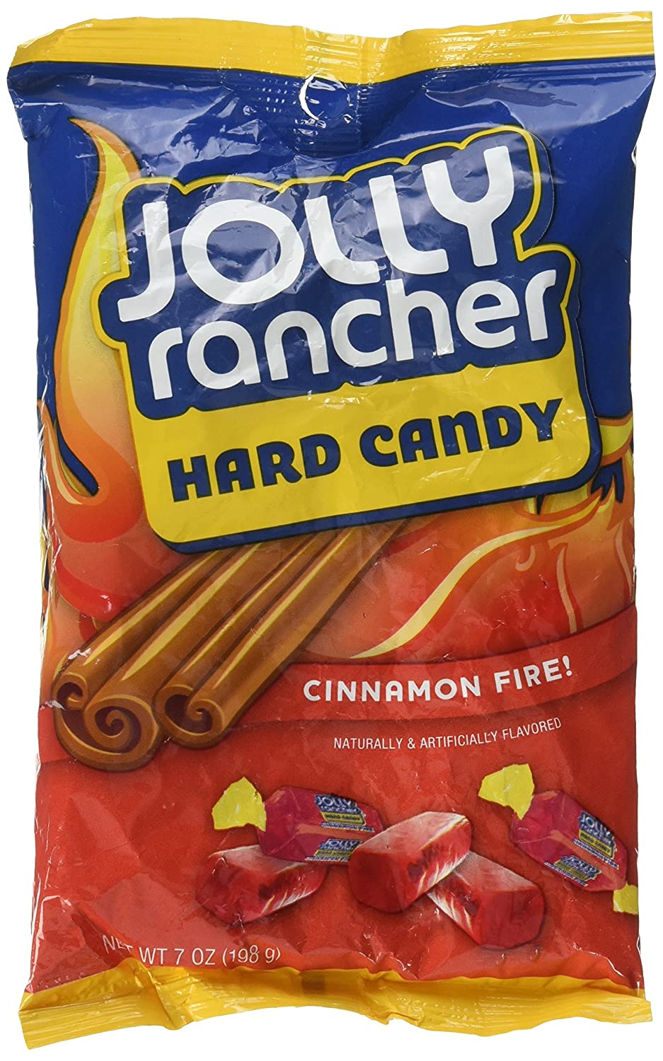 JOLLY RANCHER Hard Candy Cinnamon Fire! (7 Ounce Bag)