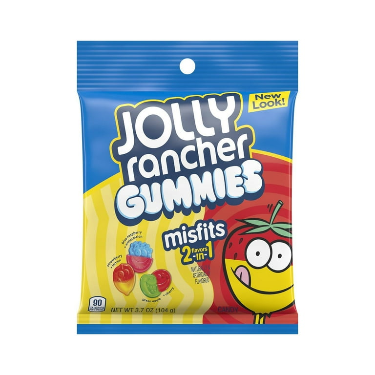 JOLLY RANCHER, MISFITS 2-in-1 Assorted Fruit Flavored Gummies