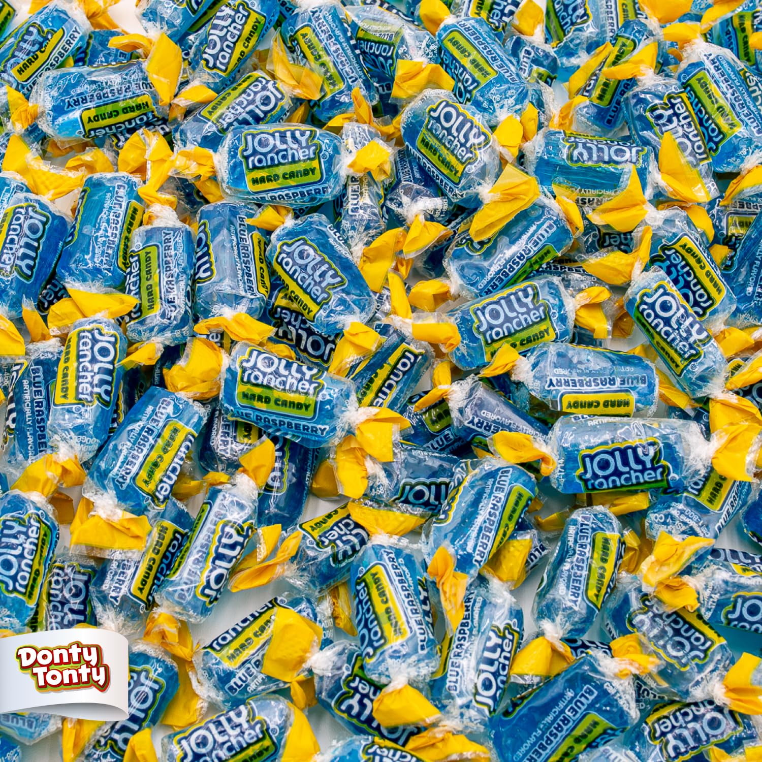 JOLLY RANCHER Original Flavors Hard Candy 2 lb - Bulk Bag, Individually Wrapped, Blue Raspberry (148 Pieces)