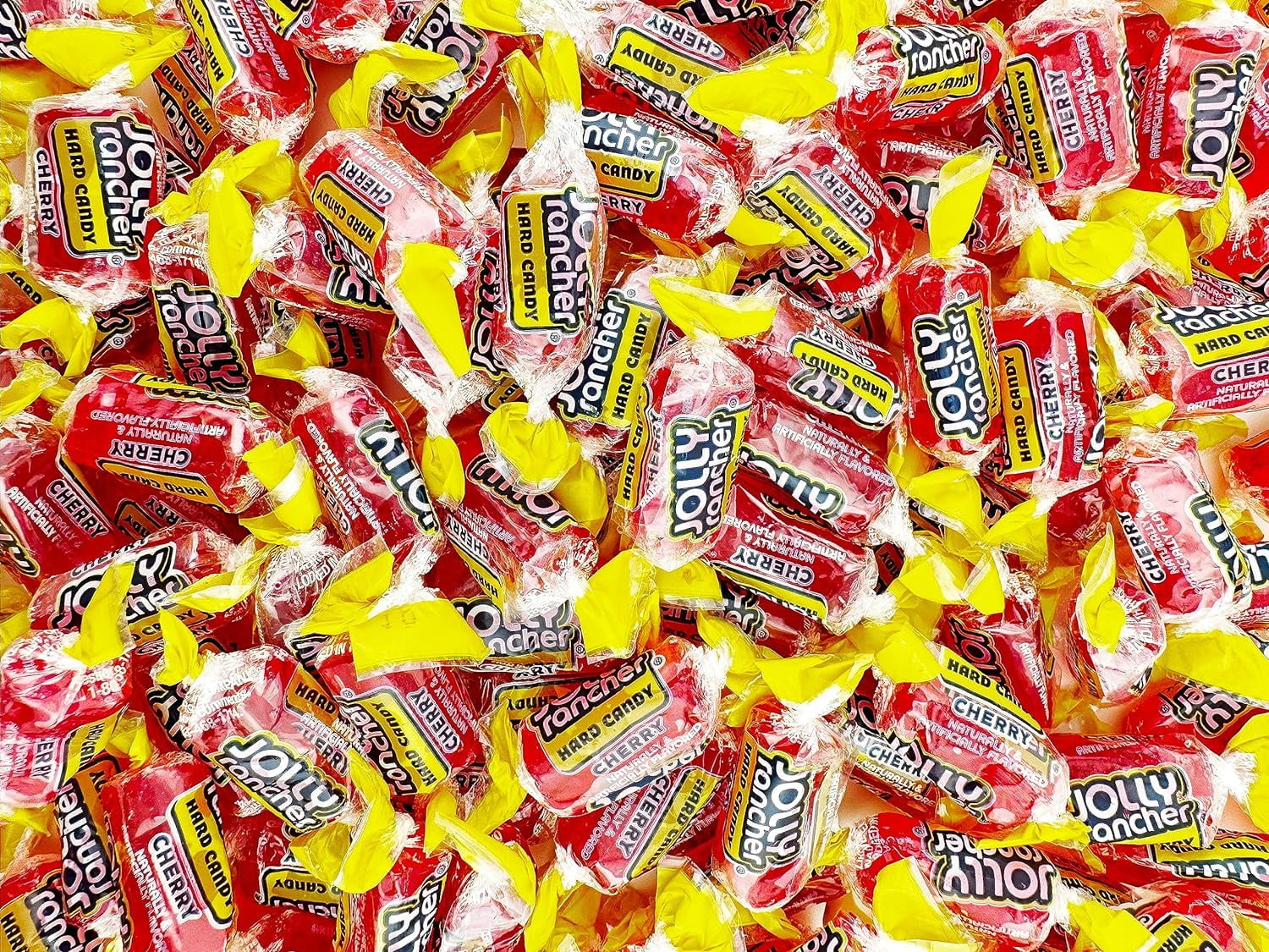 JOLLY RANCHERS Hard Candy 1 lb Bulk Bag, Cherry, Fruit Flavored