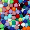 thumbnail image 1 of JOLLY STORE Crafts 8mm Faceted Beads Multi Opaque Colors, 500pcs, 1 of 1
