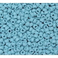 thumbnail image 1 of JOLLY STORE Crafts Opaque Baby Blue 6.5x4mm Mini Pony Beads, Made in USA, 1000pcs, 1 of 1