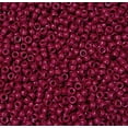 thumbnail image 1 of JOLLY STORE Crafts Red Pearl 6.5x4mm Mini Pony Beads, Made in USA, 1000pcs, 1 of 1