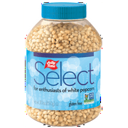 JOLLY TIME Select White Unpopped Popcorn Kernels, 30 oz Gluten-Free
