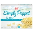 thumbnail image 1 of JOLLY TIME Simply Popped Butter 3 oz. 6 Ct. Microwave Popcorn.  Gluten-Free Non-GMO, 1 of 14