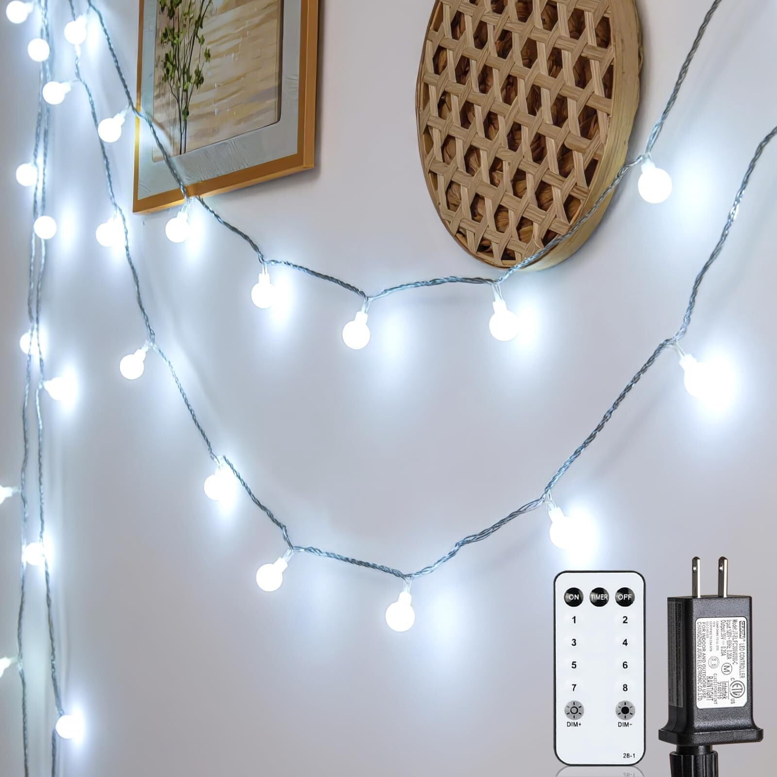 Plug In Fairy Lights With Remotenull