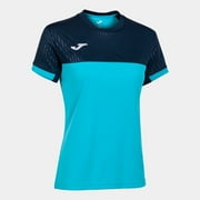 Joma Montreal Short Sleeve Turquoise Fluorescent Navy T-Shirt