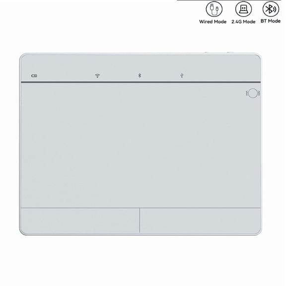 JOMAA Wireless Bluetooth Trackpad Mouse for Windows 10/11 Large High-Precision Touchpad Mouse with Left and Right Click