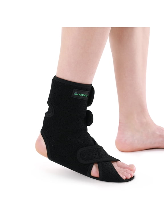 Drop Foot Brace with Arch Suppor, Adjustable AFO Foot Drop Brace for Walking, Relieve the Instability of Lower Limbs by Cerebral Palsy, MS, TBI, Stroke (Right,Medium)