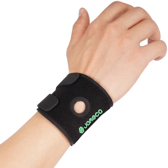 JOMECA TFCC Wrist Brace with Built-In Ring Pad – Ulnar Side Wrist Support for DRUJ Instability, Repetitive Strain & Wrist Pain Relief, Adjustable Fit for Left & Right Hand - One Size