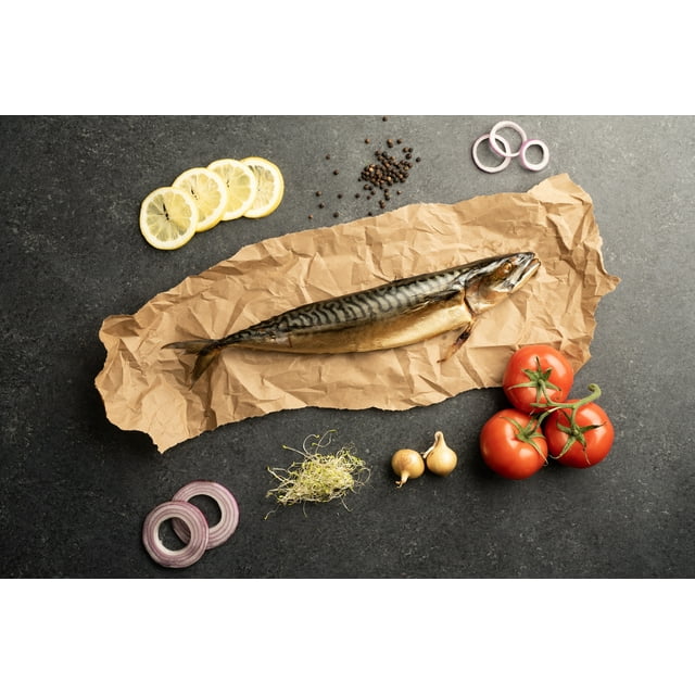 JONA Whole Cold Smoked Mackerel 1 Pound Kosher Certified