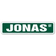 thumbnail image 1 of JONAS Street Sign Childrens Name Room Sign | Indoor/Outdoor |  30" Wide, 1 of 5